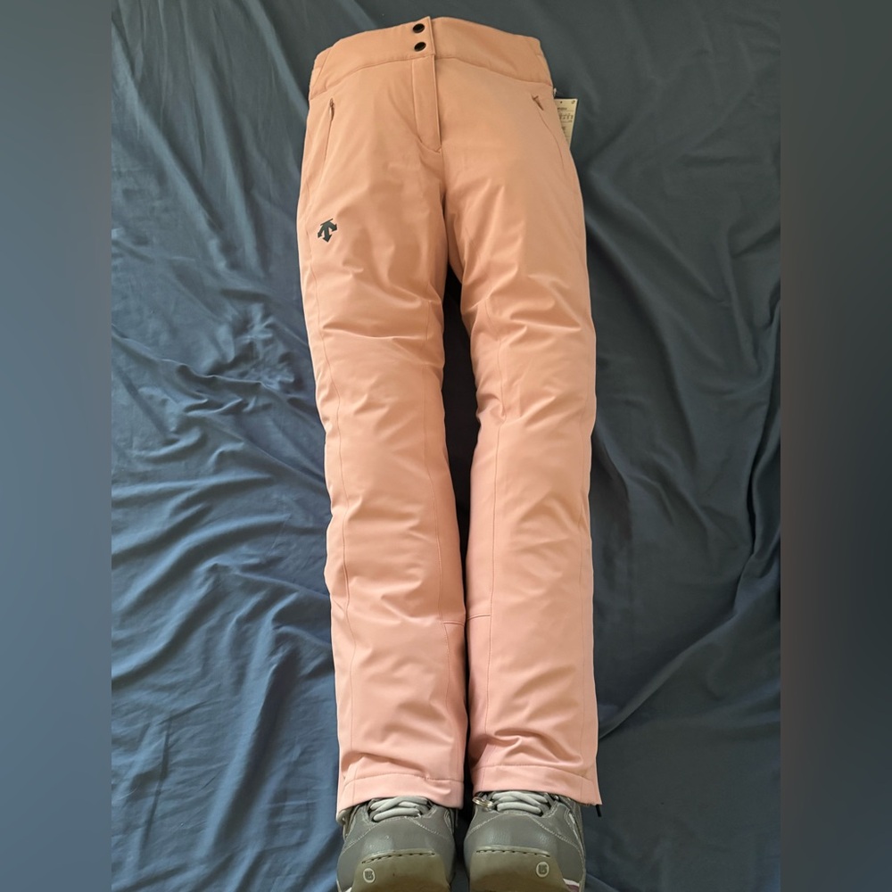Descente Light Pink Women’s Insulated Ski Pants